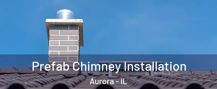  Prefab Chimney Installation Aurora - IL
